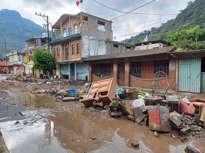 Costará 8 mil mdp reconstruir municipios dañados por las lluvias en Hidalgo