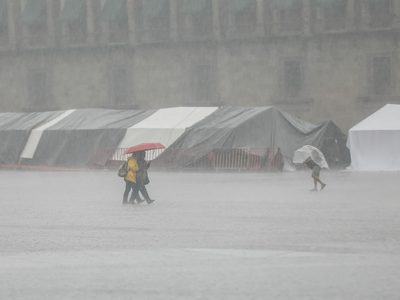 Lluvias y granizo activan alerta en toda la Ciudad de México