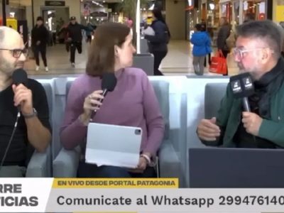 Robaron en un shopping y la huida quedó grabada en una transmisión en vivo
