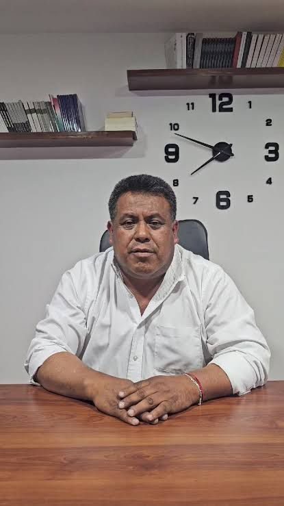Fernando Baltazar Monsalvo, alcalde de Mineral del Chico. Foto Facebook.