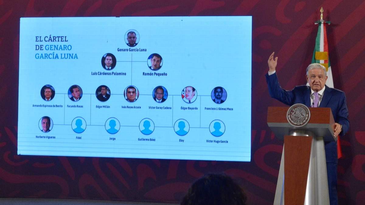 El presidente en su conferencia de prensa del lunes