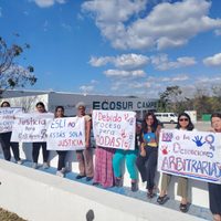 Mujeres exigen liberación de Esli Romero, estudiante detenida en marcha del 8M en Campeche
