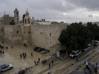 Guerra en Gaza: La víspera de Navidad, Belén parece un pueblo fantasma
