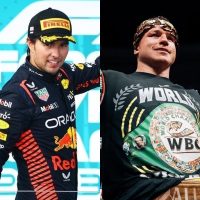 AMLO aplaude triunfos del "Canelo" Álvarez y "Checo" Pérez