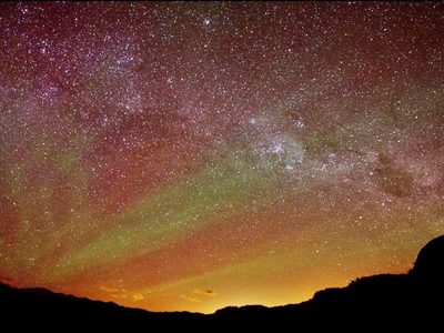 Qué pasó: mirá la misteriosa luz que cruzó el cielo de Villa La Angostura
