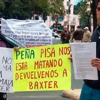 Protestan en Puebla por la muerte de nueve pacientes dializados