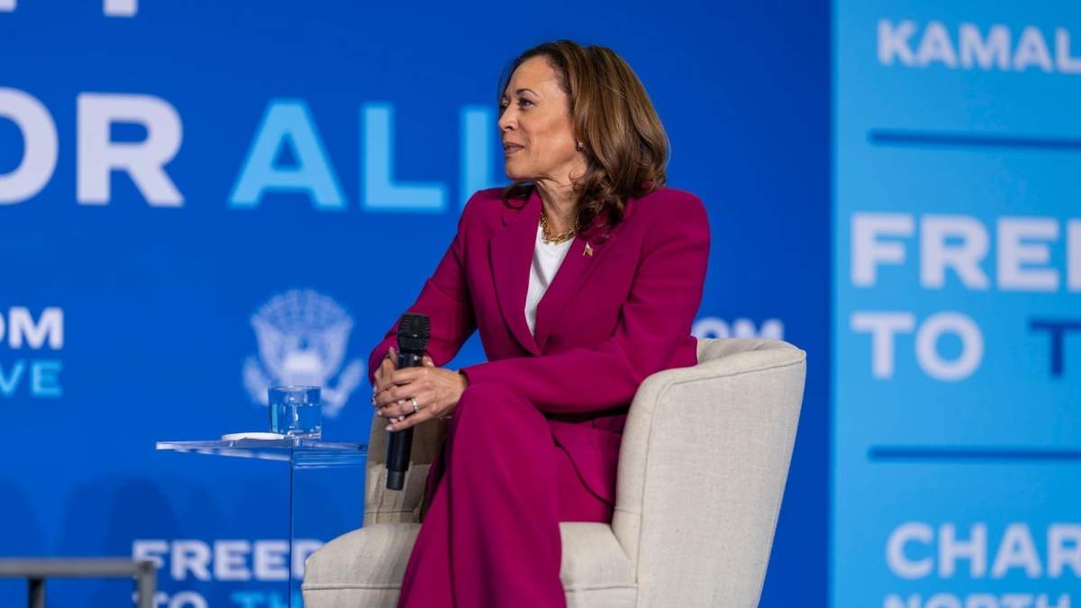 Kamala Harris, vicepresidenta de Estados Unidos