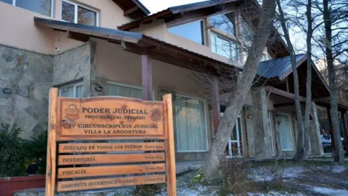 Poder Judicial de Villa La Angostura. Fuente: (Twitter)