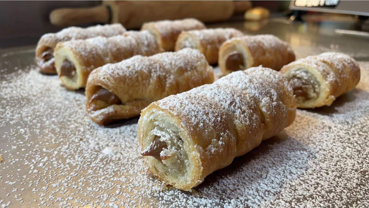 Cañoncitos de dulce de leche. Fuente: (Instagram)