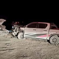 Cuatro personas heridas en el norte de Neuquén por un choque frontal en la ruta 6