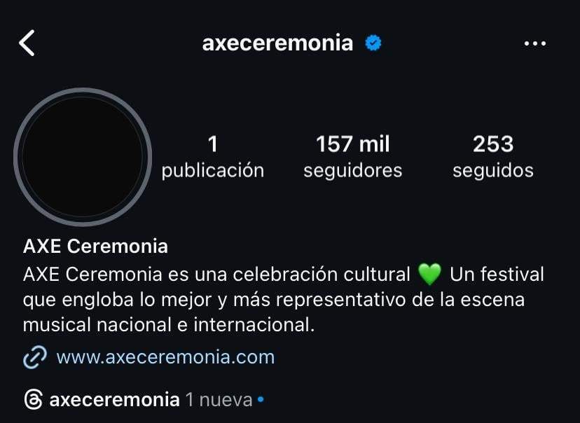 AXE Ceremonia “apaga” sus redes a dos días de la muerte de fotógrafos durante el festival