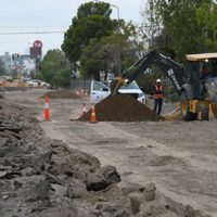 Megaobra en la Avenida Mosconi: el corte se traslada y llegará hasta el Puente Carretero
