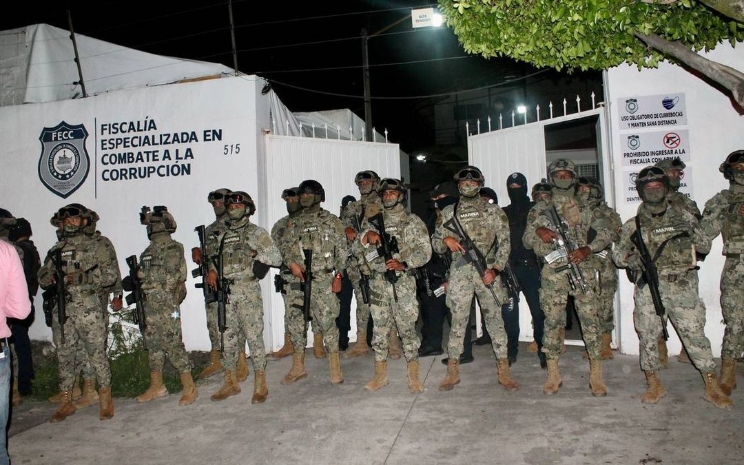 Fuerte dispositivo frente a la Fiscalía
