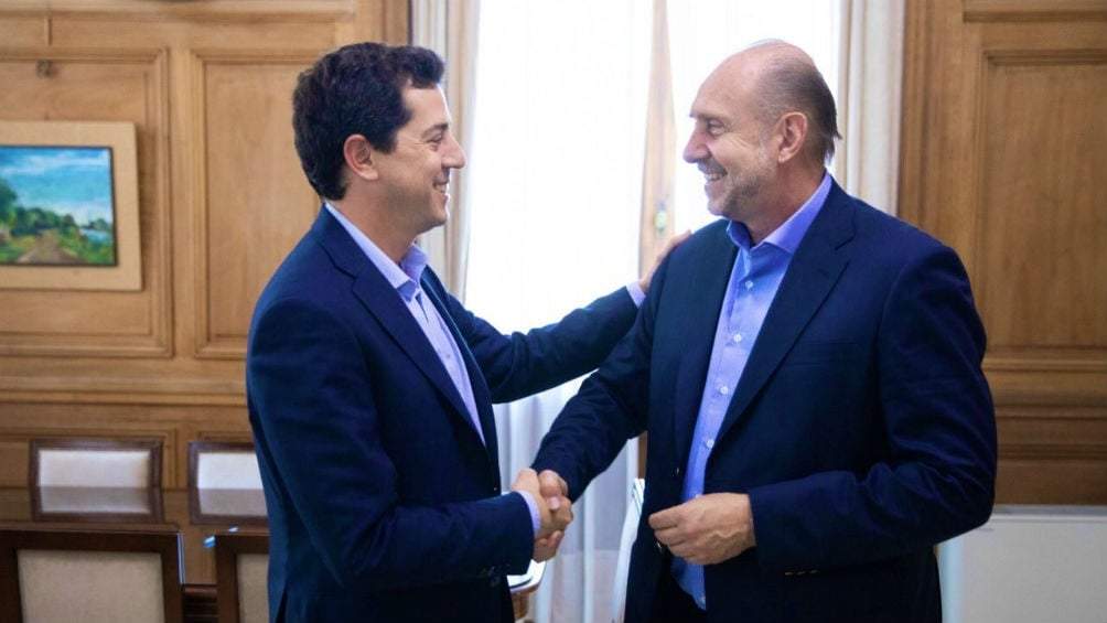 De Pedro y Perotti (foto: Casa Rosada).