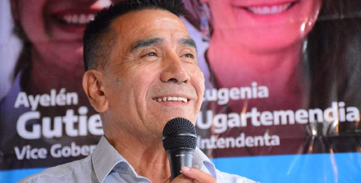 Ramón Rioseco, Candidato a gobernador por el Frente de Todos. Fuente: (Cutral Co al Instante)