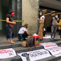 Protestan investigadores de Conacyt para exigir derechos laborales