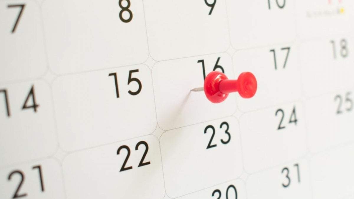 En el calendario restan cuatro feriados. Fuente: (Twitter)
