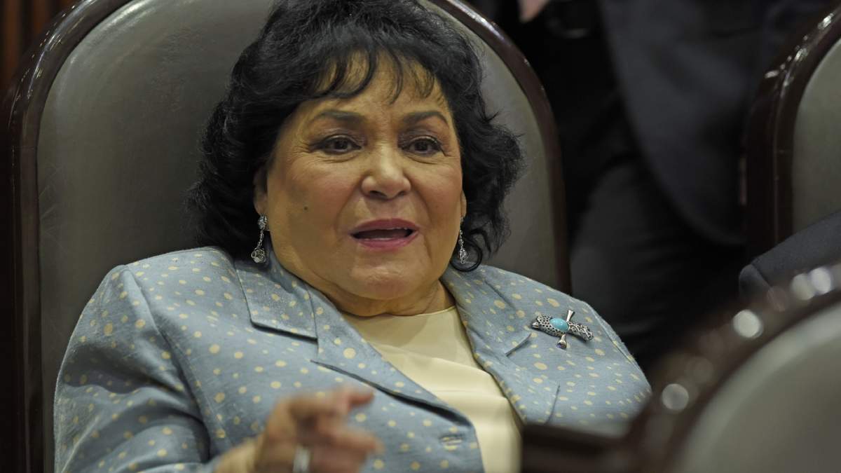 La exdiputada del PRI, Carmen Salinas