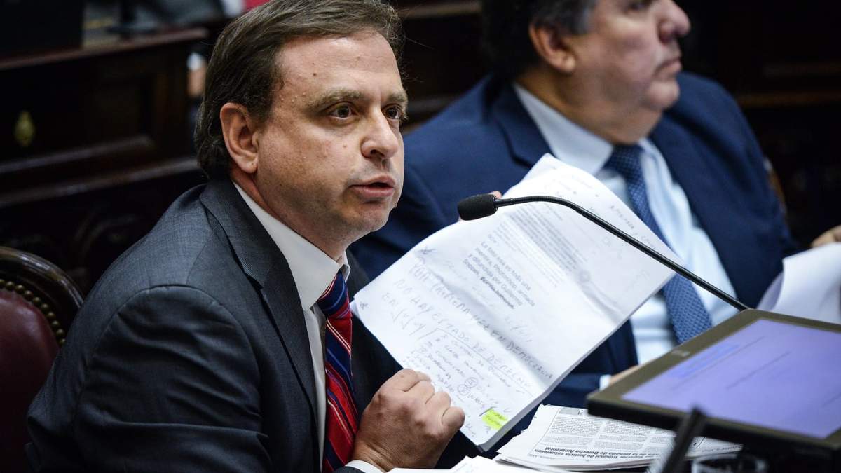 Guillermo Snopek. Fuente: (Senado)