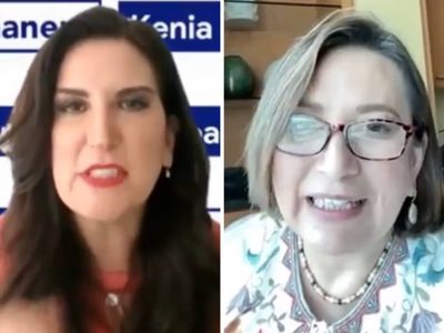 Kenia López y Xóchitl Gálvez van tras conflicto de interés del hijo de AMLO