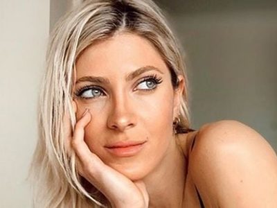 "¡No puede estar así!" El bikinazo traicionó a Cande Ruggeri y ¡todo al aire!