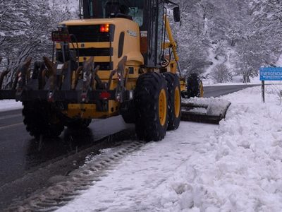El Servicio Meteorológico Nacional emitió una alerta meteorológica por caída de nieve en dos provincias
