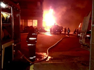 Barranqueras: un incendio hizo arder el segundo piso de la Municipalidad
