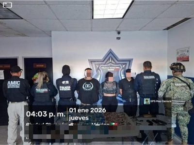 Aseguran 2.5 millones de dosis de droga en Sonora; hay 71 detenidos