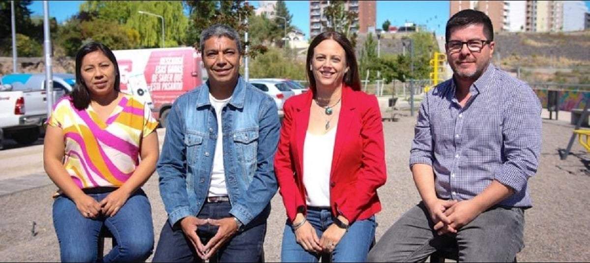 Dirigentes de Libres del Sur en Neuquén. Fuente: (Libres del Sur)