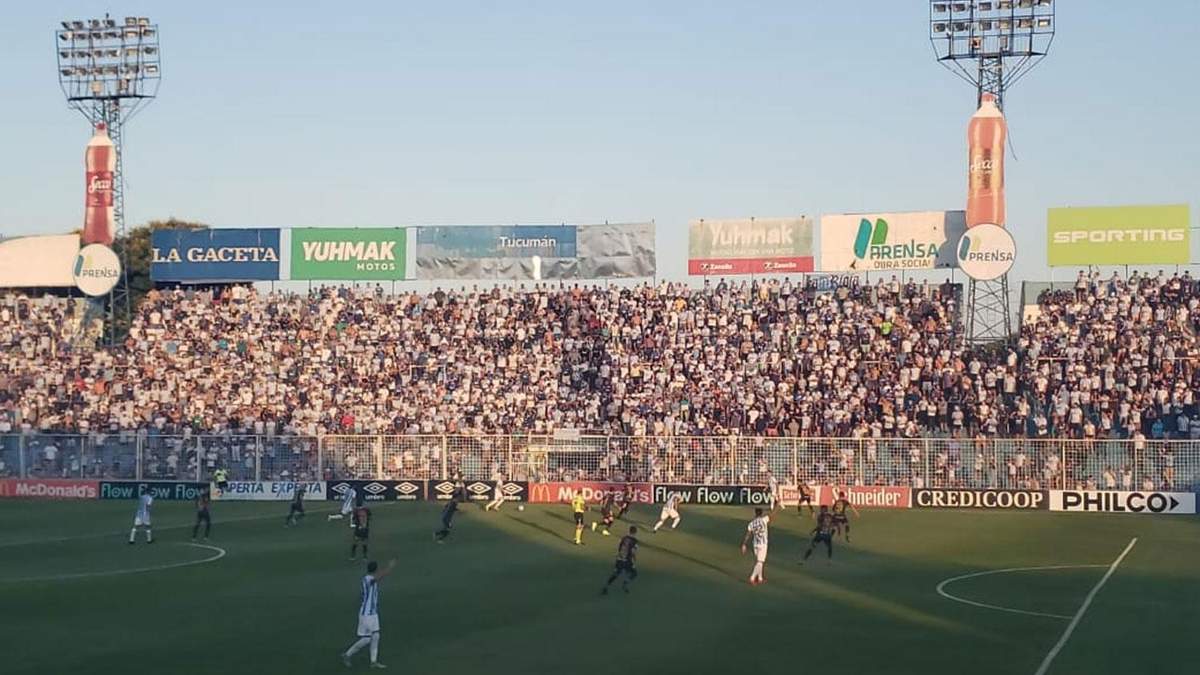 Atlético Tucumán vs Defensa y Justicia. Fuente: (Twitter)