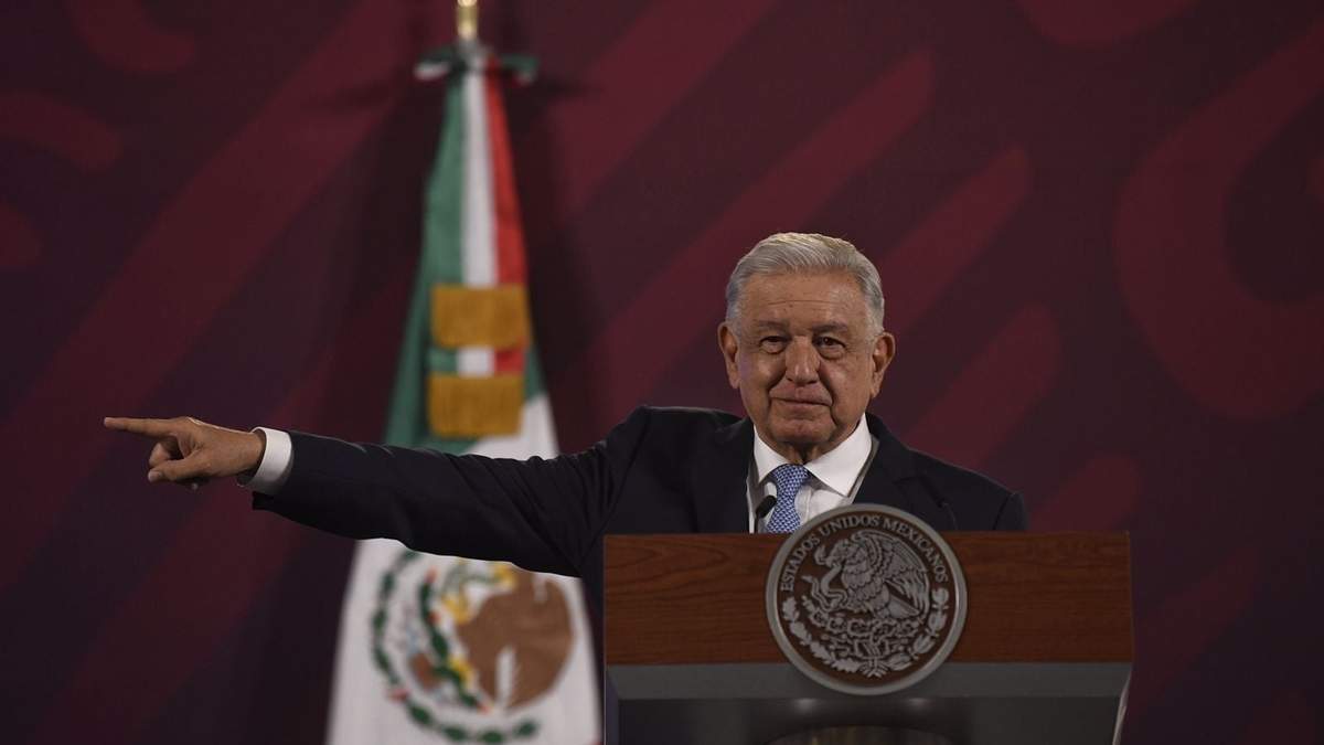 El presidente López Obrador