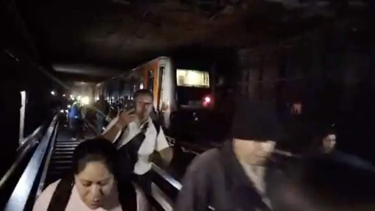 Pasajeros fueron desalojados en plena interestación