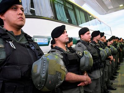 Llegaron las Fuerzas Armadas a Rosario