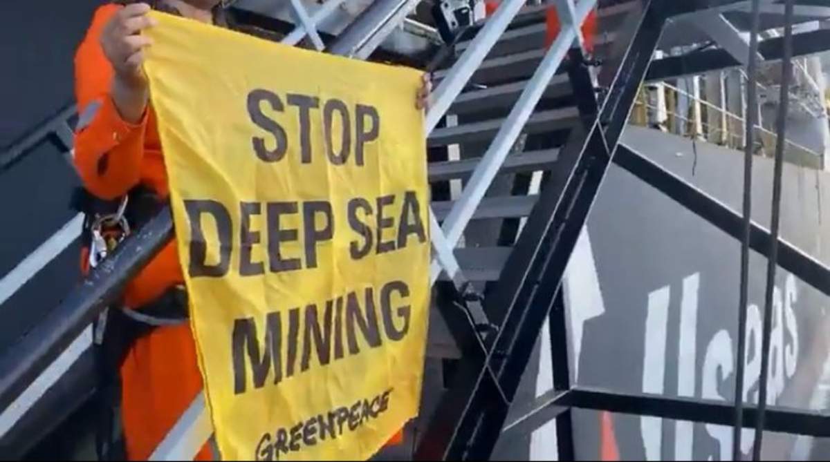 Protesta de Greenpeace