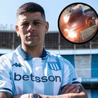 El pésimo momento de Marcos Rojo: le incendiaron una camioneta valuada en más de 100 millones