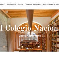 El Colegio Nacional apuesta por su propia librería virtual