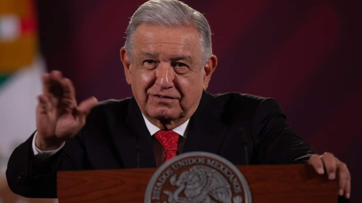 López Obrador en su conferencia