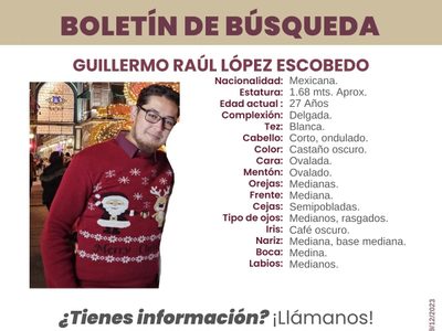 Guillermo Raúl fue a vender una Laptop que ofreció por internet y desapareció; familiares lo buscan