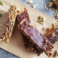 Bocaditos de chocolate y quinoa con 3 ingredientes: una receta original y saludable para un antojo