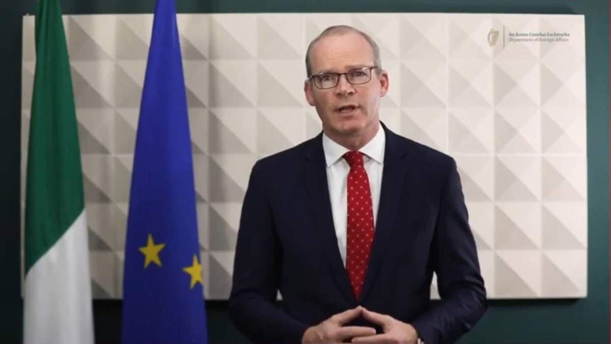 Simon Coveney, ministro de Relaciones Exteriores de Irlanda