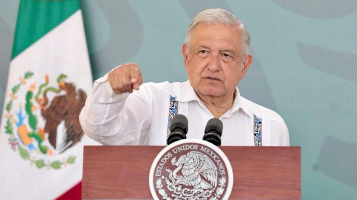 El presidente López Obrador