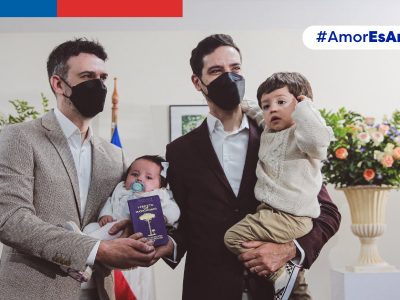 Chile celebra el primer matrimonio homosexual de su historia