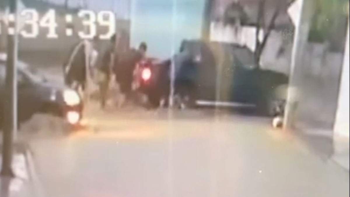 Momento de la caída
