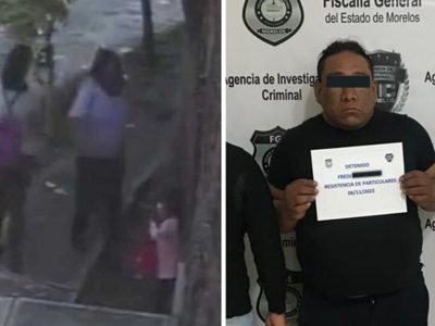 Captan a hombre que agrede a patadas y puñetazos a una niña en Jiutepec; ya fue detenido