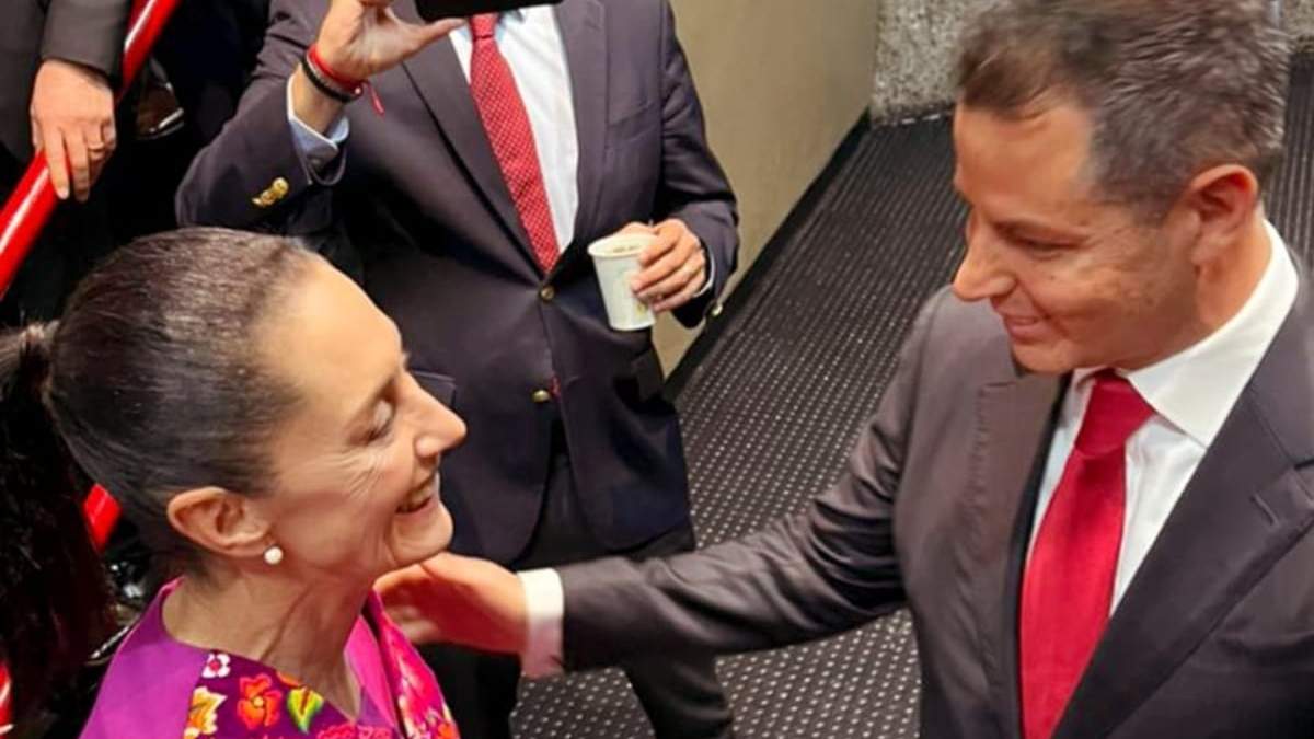Encuentro entre Sheinbaum y Murat