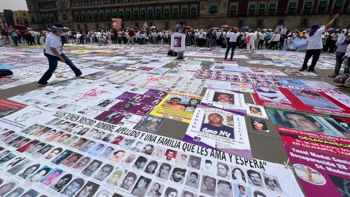Protesta por desaparecidos