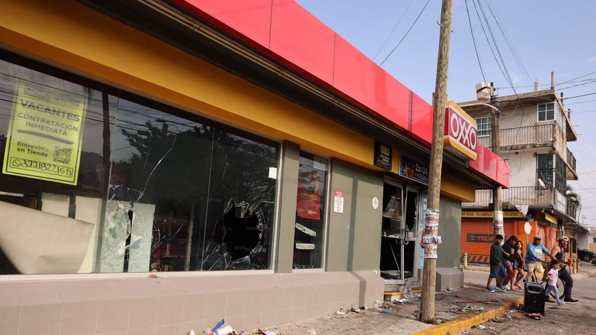 Una sucursal de Oxxo en Puerto Vallarta