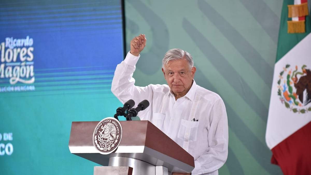 El presidente Andrés Manuel López Obrador