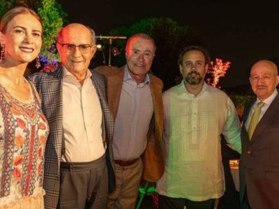 Captan a Carlos Salinas de Gortari en exclusiva fiesta de millonario en Madrid