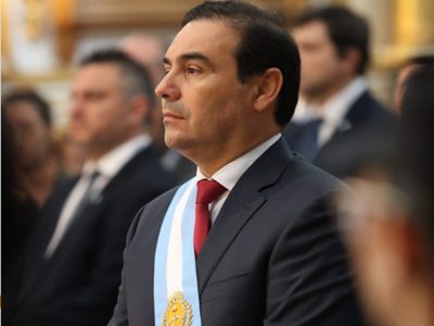 La incomodidad de Gustavo Valdés al ser consultado por Loan